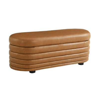 Burbach Storage Ottoman Large Carmel by Latitude Run