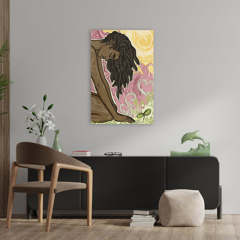 Dayo - Multicultural Figurative Art, 36" H x 24" W