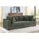 Alcantara 89.5" Square Arm Sofa