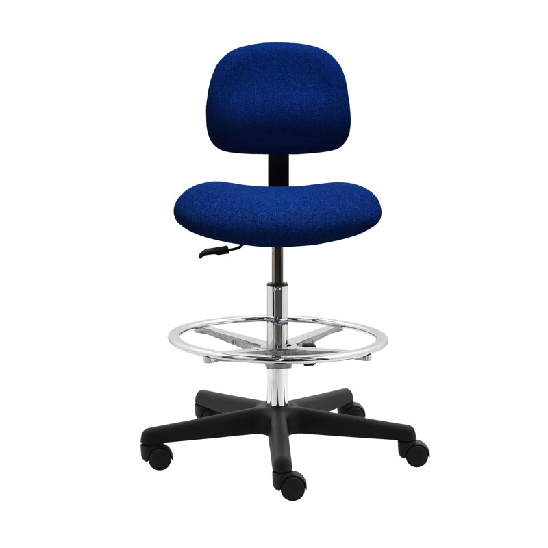 Cotty Drafting Chair, Blue
