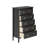 Commode 5 tiroirs en bois massif Daniel