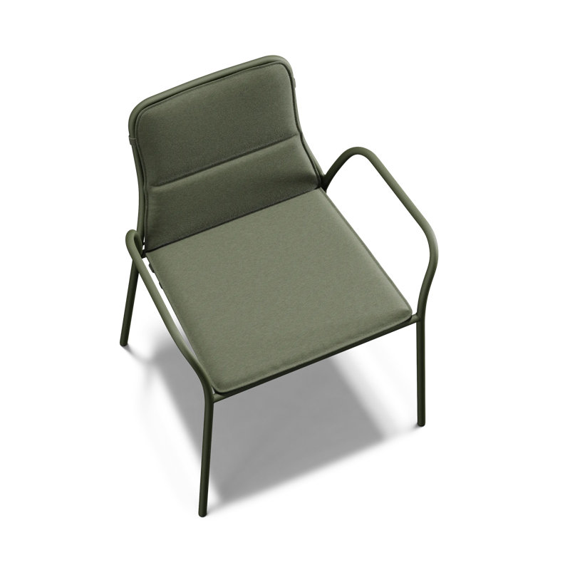XY Outdoor Dining Chair, Olive