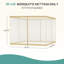 Moustiquaire pour pavillon de jardin Aoodor-95272008-109048729
