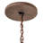 Rustic Lodge 1 Steel Chandelier
