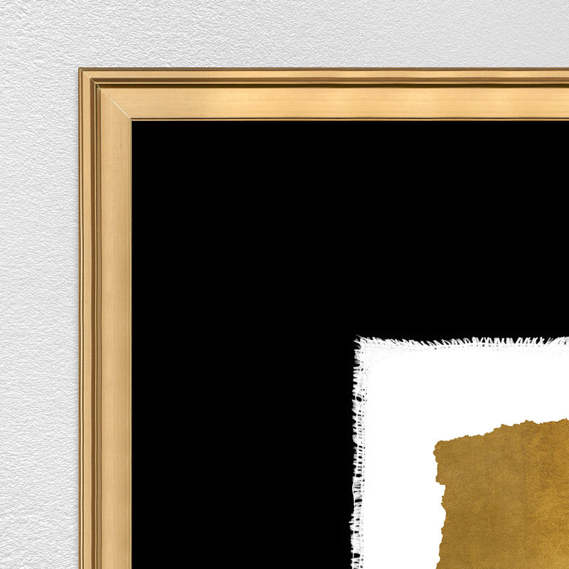 Golden I par Nicole White - reproduction de cadre photo simple