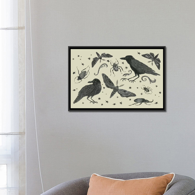 « grande tasse v », impression sur toile, H 18 po x l 26 po x P 1,5 po, Toile avec cadre noir, Pas de tapis
