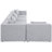 Cube Upholstered L-Shaped Sectional Reversible-64839717