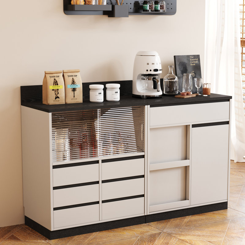 Armoire de rangement de 62,98 po de largeur pour le bureau ou la maison