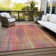 Kinslee Washable Striped Indoor / Outdoor Rug