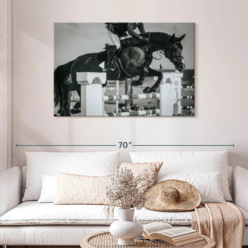 Sireci BW Equestrian Jumping, 30" H x 45" W