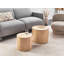 MANTI MDF Pedestal Table Set -1287423135-1287423122