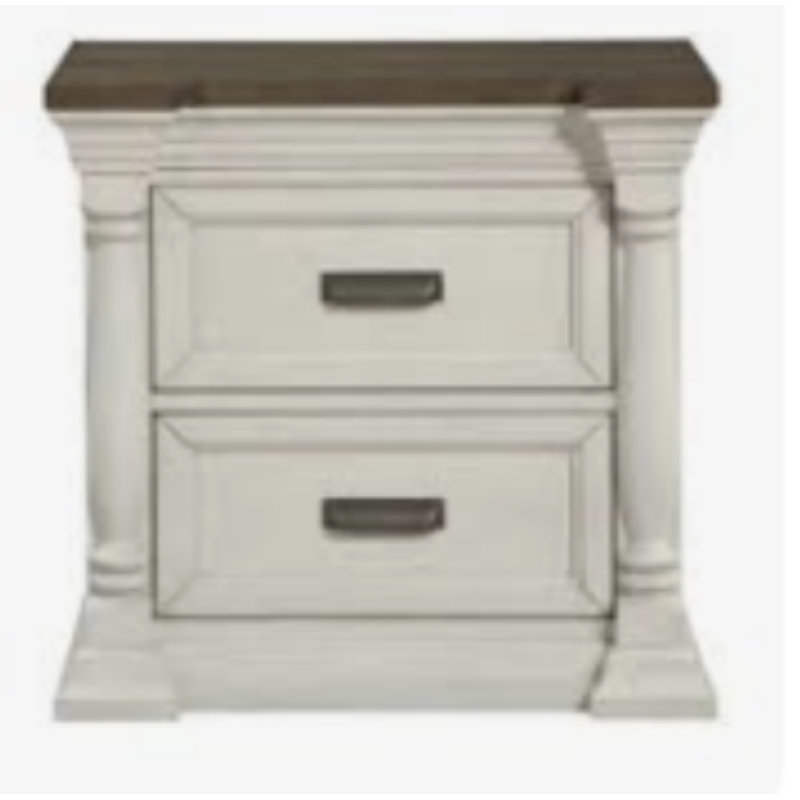 Table de chevet 2 tiroirs Classic