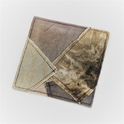 Sous-verres en patchwork, ensemble de 4