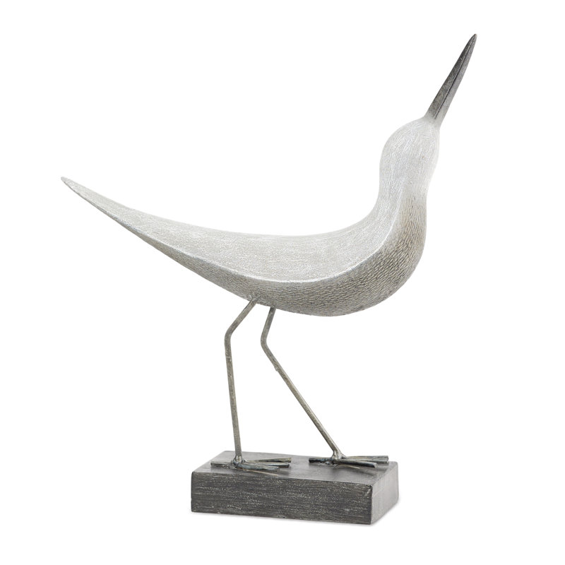 Modern Sea Bird Figurine (Set of 2)