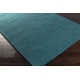 Girton Handmade Wool Deep Teal Rug