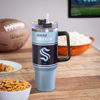 40oz. Vacuum Insulated Stainless Steel Travel Tumbler with Straw