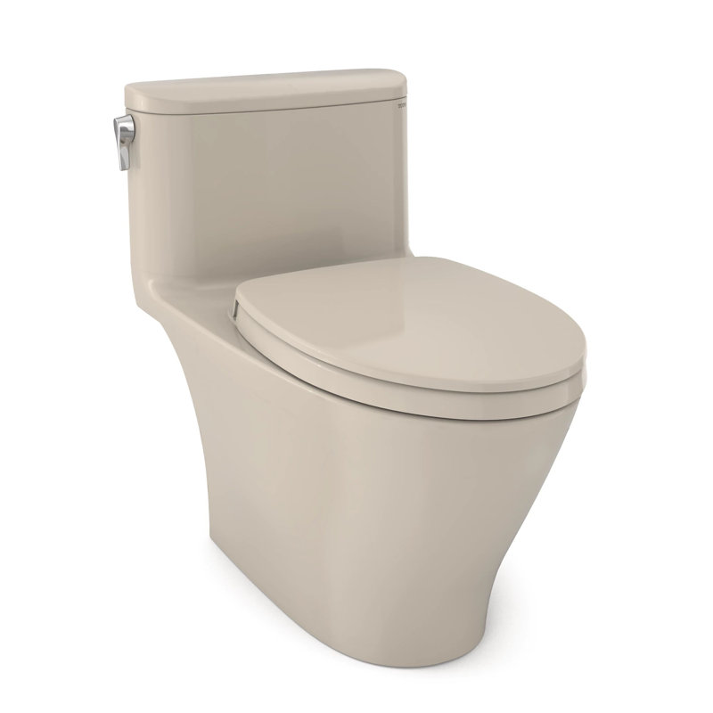 Nexus® 1.28 GPF Elongated One-Piece Toilet High Efficiency Flush (Seat Included), Bone