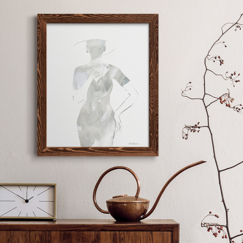 Fashion Cover I - Peinture sur toile encadrée, H 37,5 po x l 27,5 po x P 1,5 po, Érable