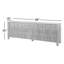 Ezri 98'' W Solid Wood Sideboard-186985600