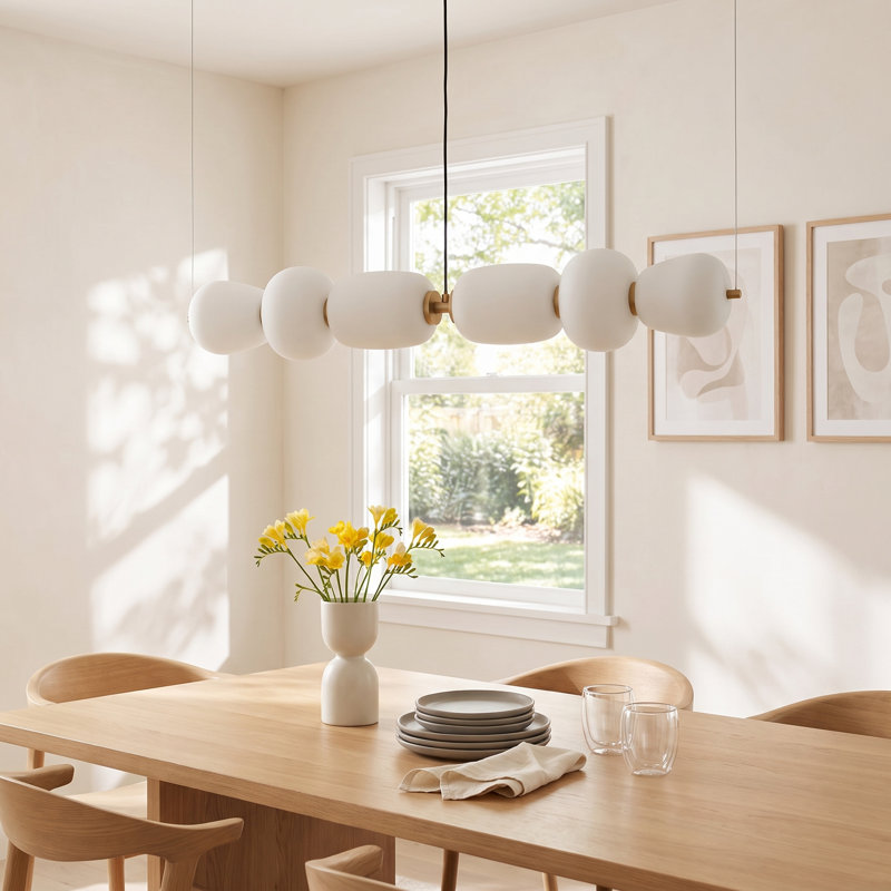 Kace 2-Light Dimmable LED Kitchen Island Pendant