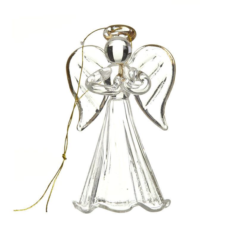 Mcdaniel 6cm Glass Hanging Figurine Ornament