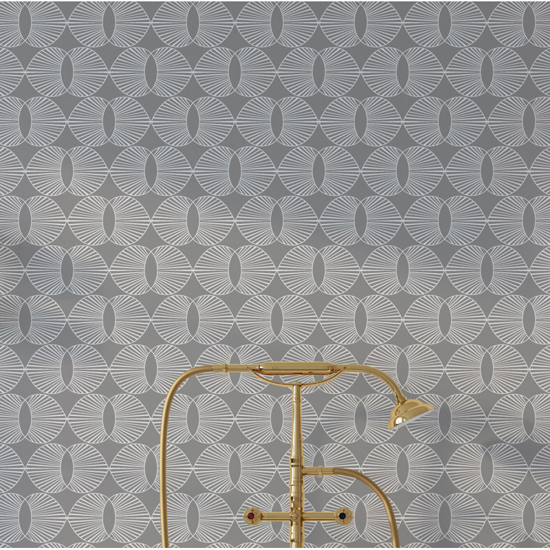 Non-pasted_Paume Wallpaper, Grey