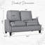Ensemble de sofas modernes 3 pièces pour salon, comprenant un canapé d'angle, une causeuse et un fauteuil, idéal pour un appartement alliant confort et style.-2037530302-2037530303