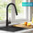 Oletto Pull Down Single Handle Kitchen Faucet-56054270