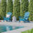 Ayleah Commercial All-Weather Adirondack Chairs with Cupholders-277921742
