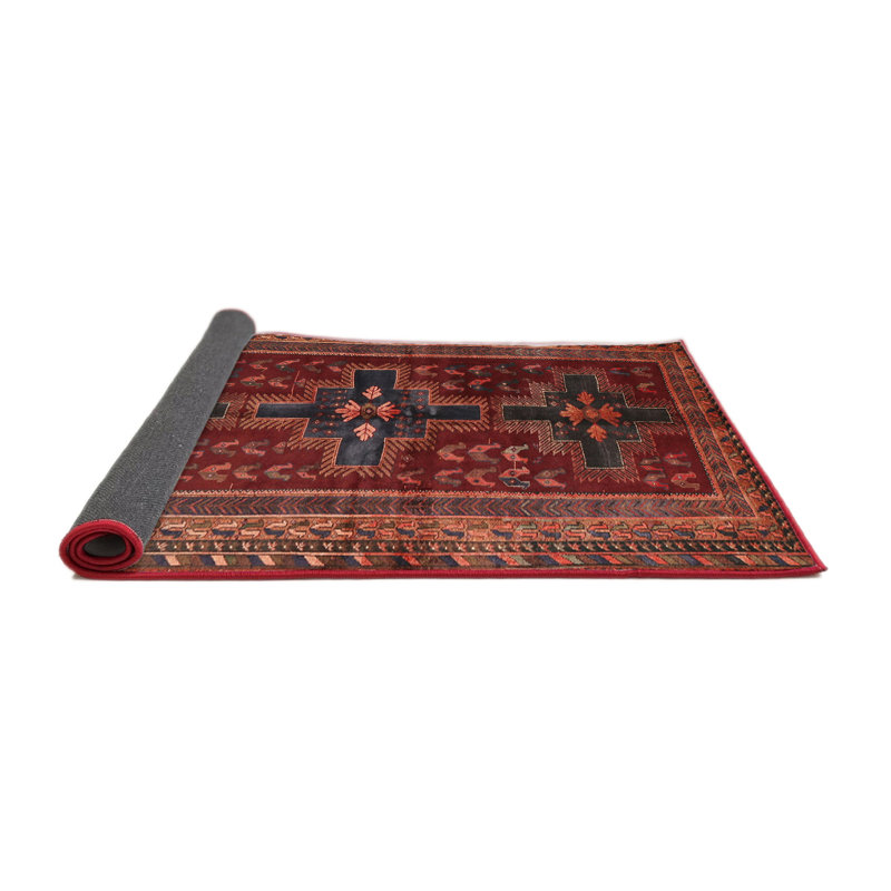 Harling Southwestern Indoor Rug, Round 5'