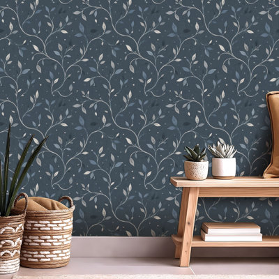 Peel and Stick Wallpaper Contact Paper grey watercolor golden line Liquid marble Self Adhesive and Removable 24in x 118in(60x300cm)