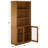Jollie Glass Door Bookcase