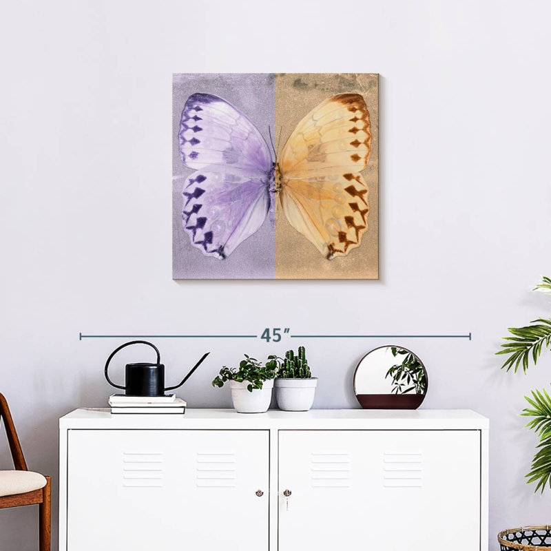 Brampt Miss Butterfly Formosana, 24" H x 24" W