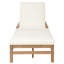Chaise longue d'extérieur avec coussins-1198902994