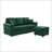 L-Shaped Sectional Sofa With Pull-Out Storage-1432629055