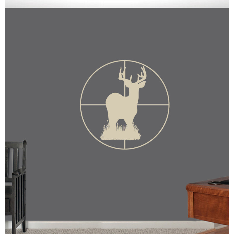 Non-Wall Damaging Wall Decal, Beige
