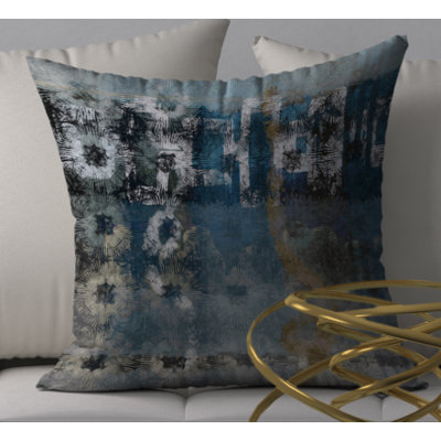 Abstract Reversible Throw Pillow
