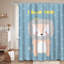 Rideau de douche mignon avec 12 crochets-1999474099