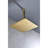 Bathroom Rainfall Shower Head - Brushed Gold Stainless Steel 12X12 In High Water Saving With Self-Cleaning Feature Use Easy-Cleaning-121169419