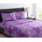 Foliage Microfiber Floral Sheet Set-197090168-197090151