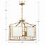 Lustre lanterne 6 lumières Charliène-2031507891