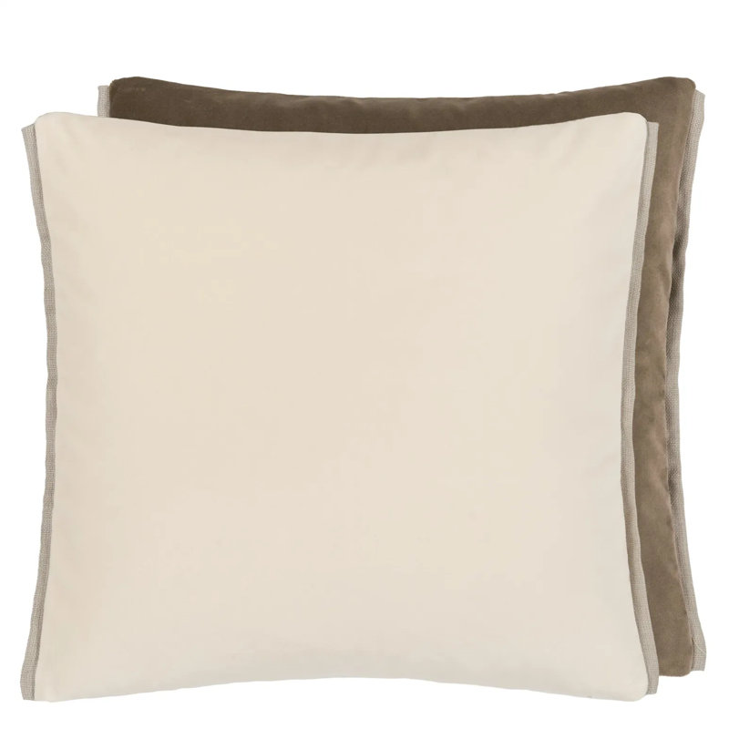 Varese Velvet Decorative Pillow, Azure/Pale Aqua, 22" H x 22" W