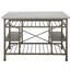 Table de préparation avec plateau en marbre Hodder-1184857023