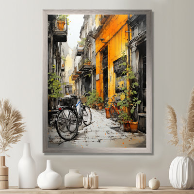Darrol, cycle de vélo, impression sur toile