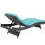 Chaise longue d'extérieur en rotin Convene-1853069801