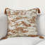 Stonework 22" Cotton Linen Blend Throw Pillow, Clay Brown-144353989