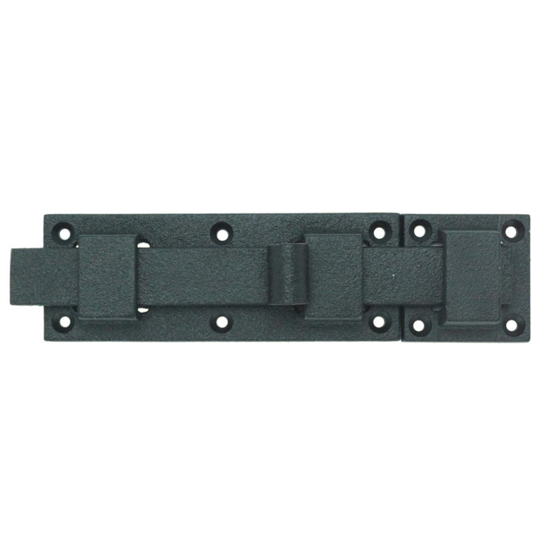 Boulon coulissant de 6 po, H 6,62 po x l 1,75 po x P 1 po
