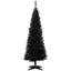 Arbre de Noël artificiel élancé avec 294 branches et support en plastique-1678163439