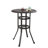Alexamarie 2 - Person Patio Dining Set with Round Table , Cushions Included
