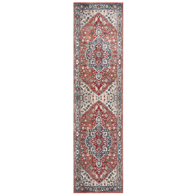 Tapis rouge Courts, Tapis de couloir 2 pi 2 po x 12 pi